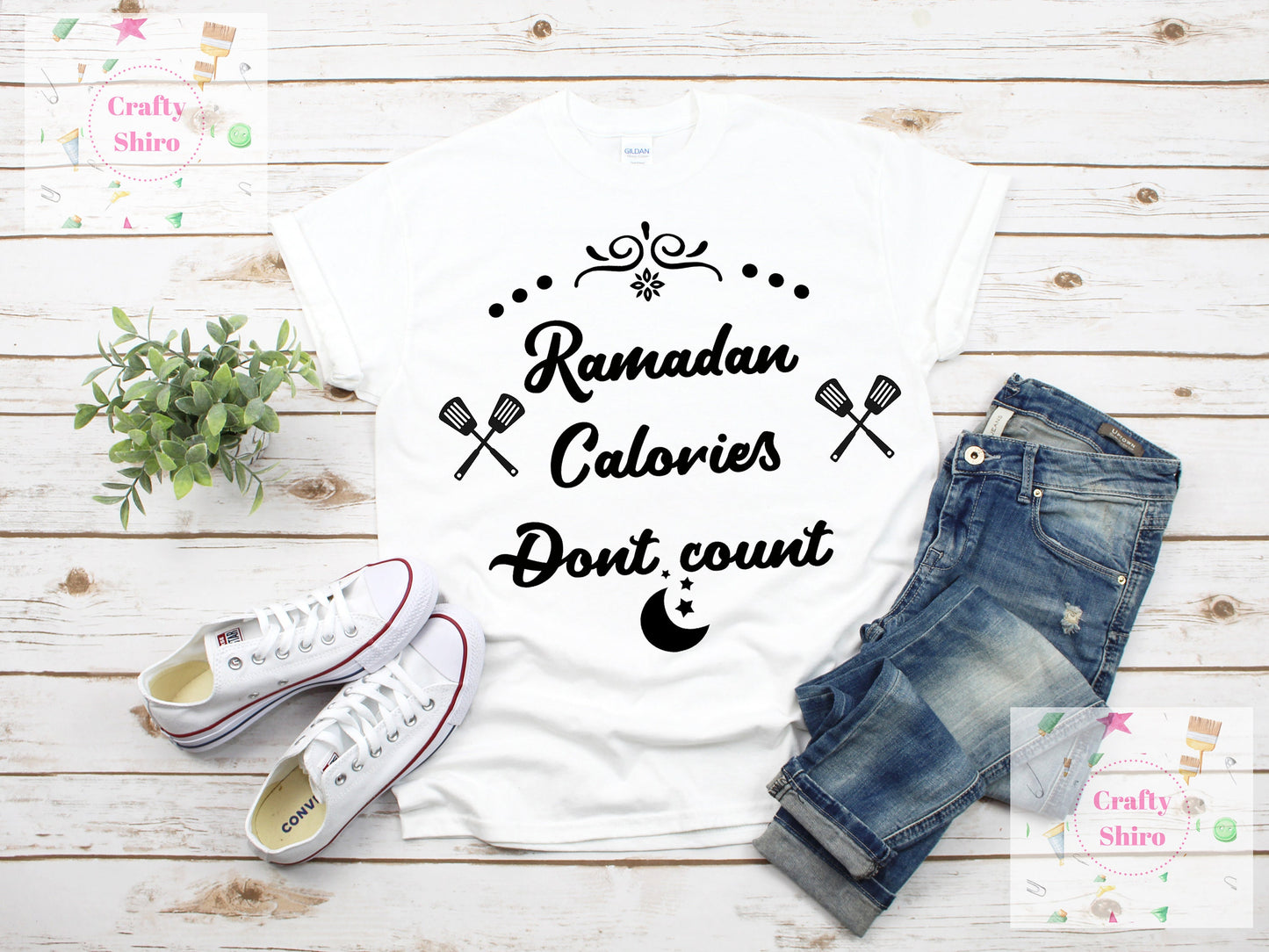 Ramadan Tshirt unisex Ramadan calories dont count tshirt for ramadan