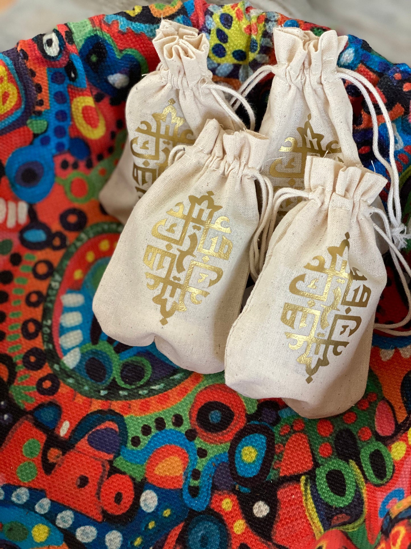 Eid Mubarak goodie bags - cotton goodie bags - eid gifts - eidi