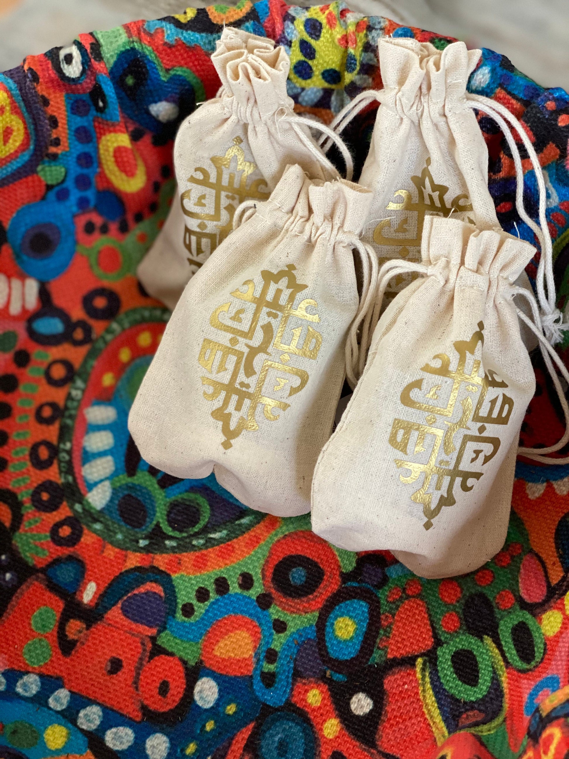 Eid Mubarak goodie bags - cotton goodie bags - eid gifts - eidi