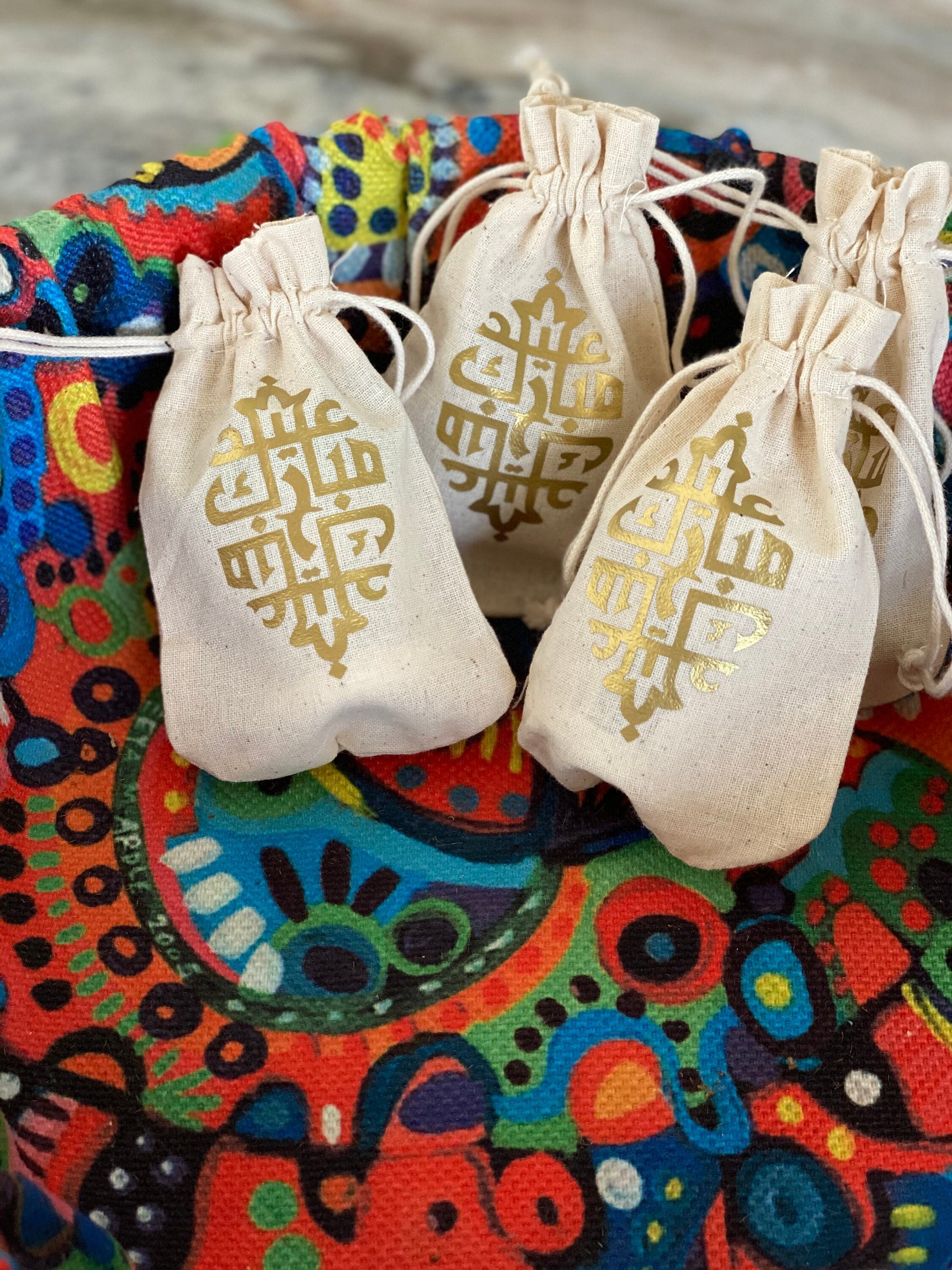 Eid Mubarak goodie bags - cotton goodie bags - eid gifts - eidi