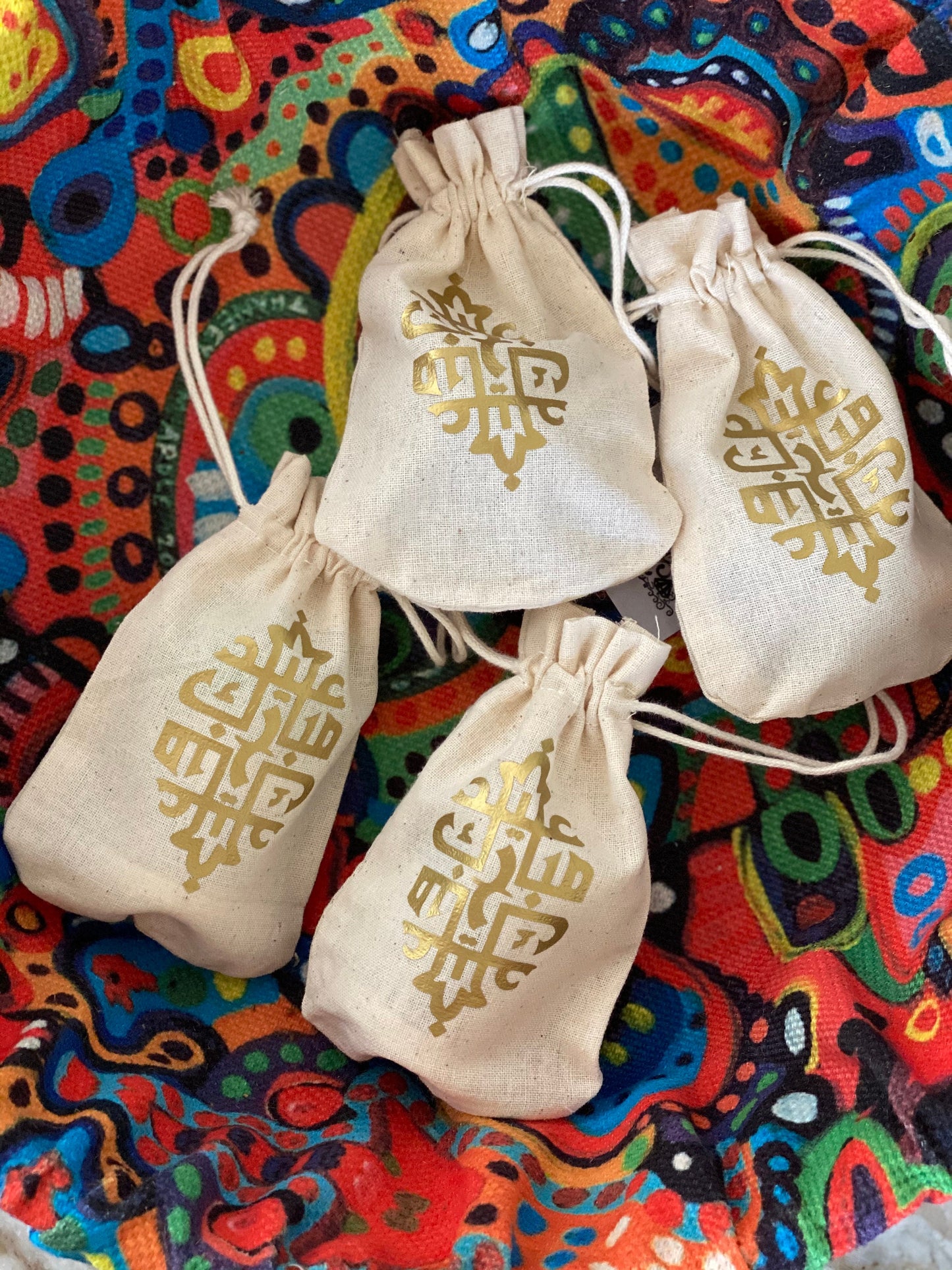 Eid Mubarak goodie bags - cotton goodie bags - eid gifts - eidi
