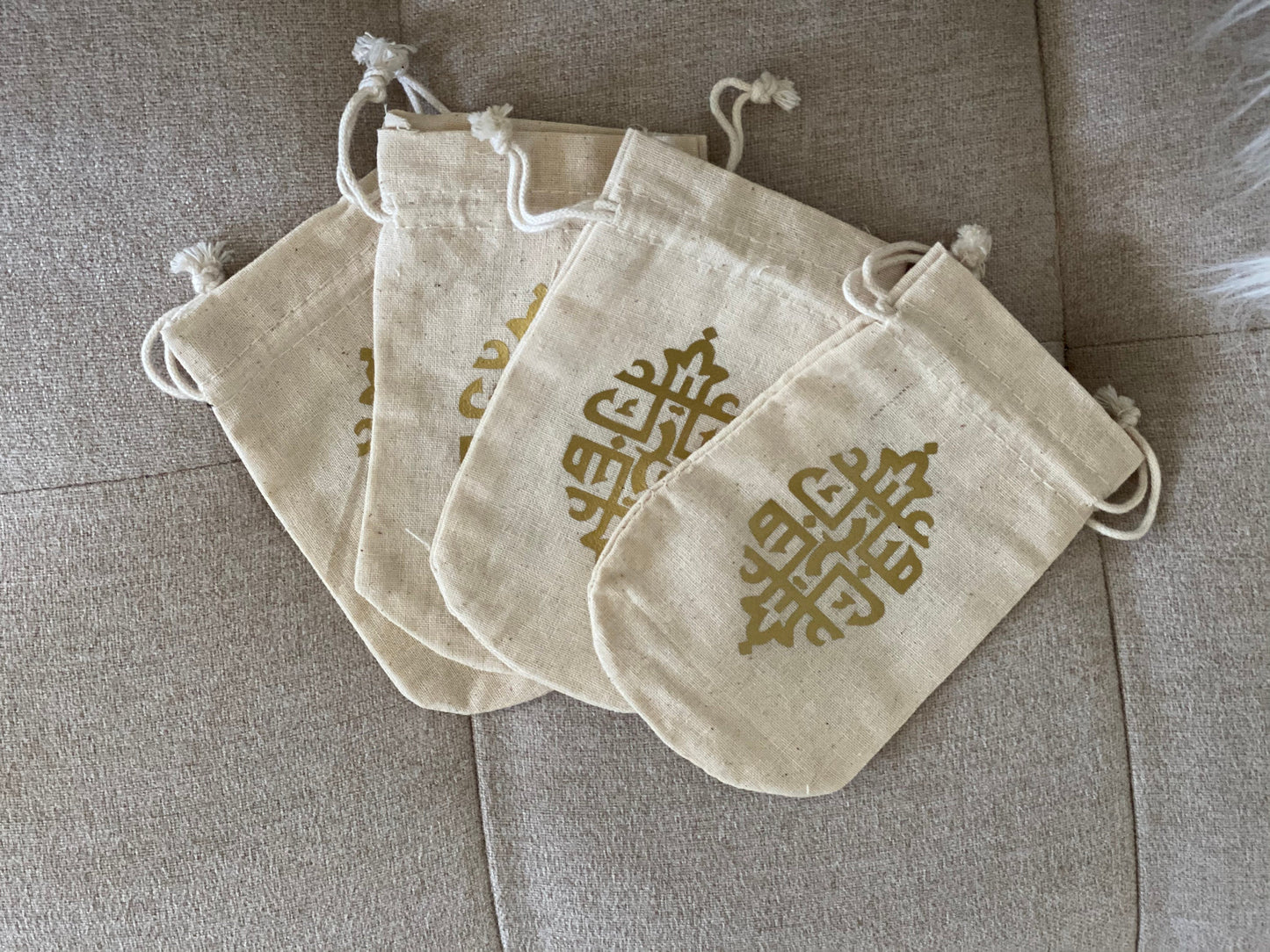 Eid Mubarak goodie bags - cotton goodie bags - eid gifts - eidi