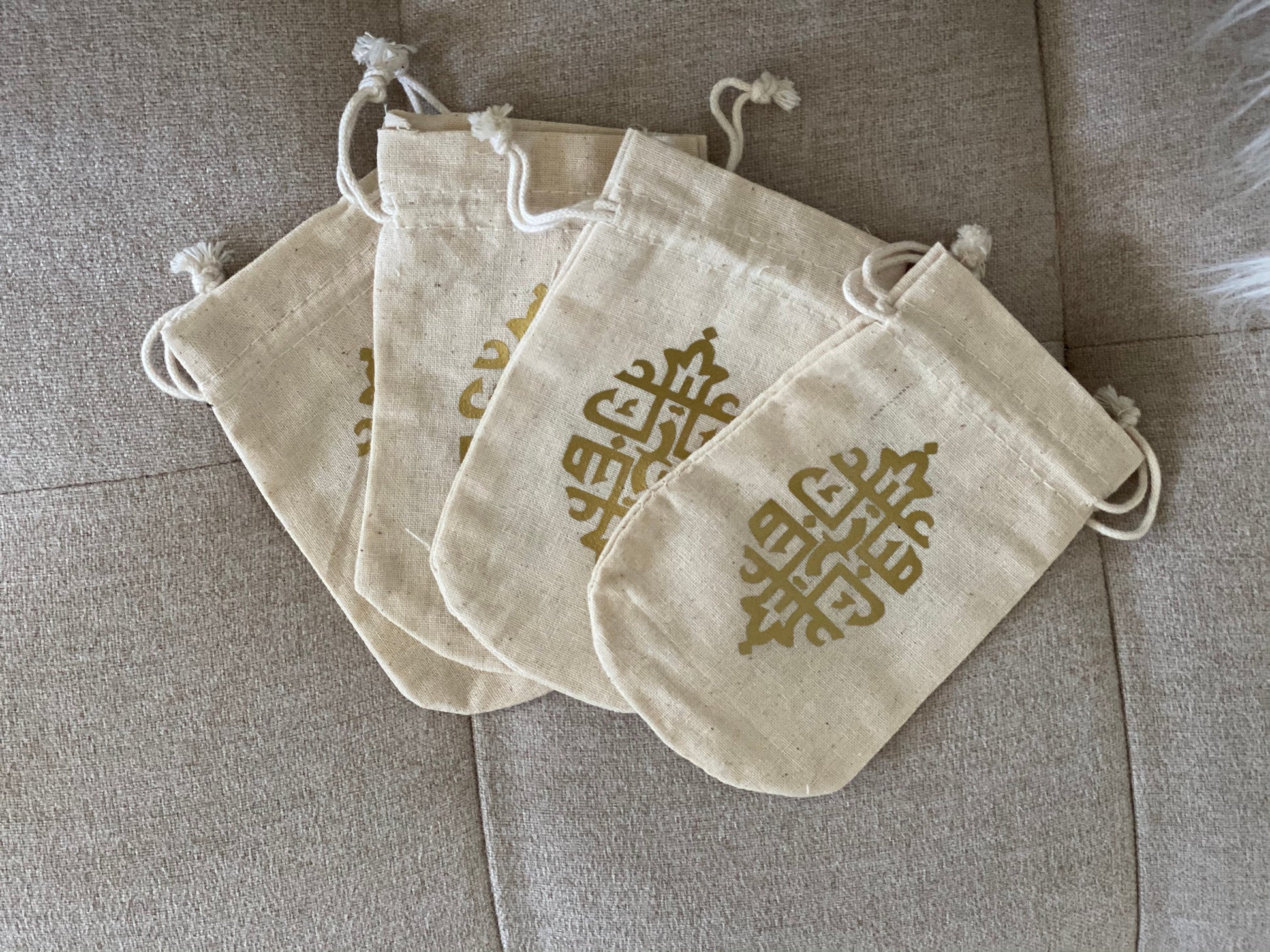 Eid Mubarak goodie bags - cotton goodie bags - eid gifts - eidi