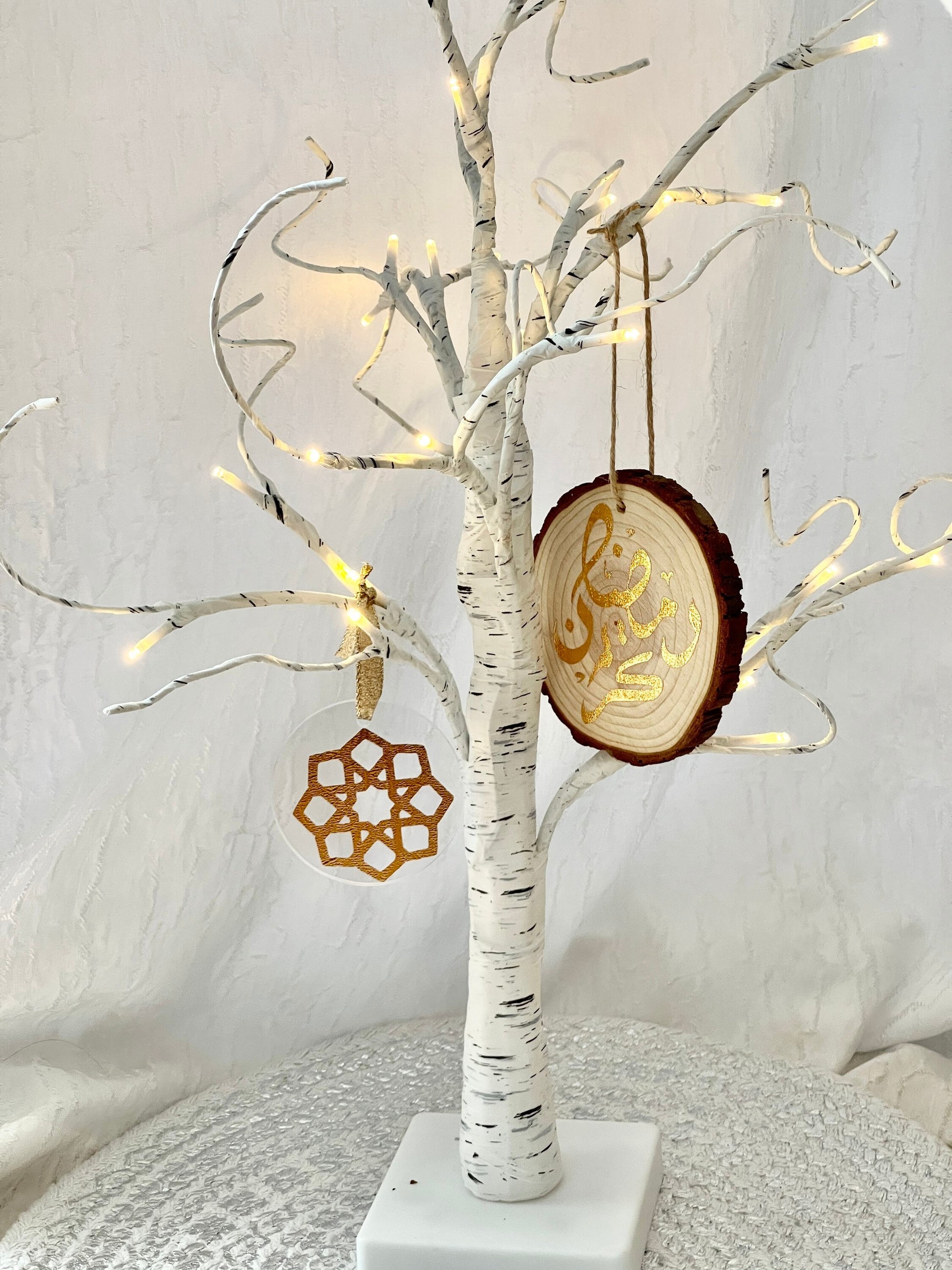 Ramadan acrylic ornament - islamic acrylic ornament - Arabic design acrylic ornament