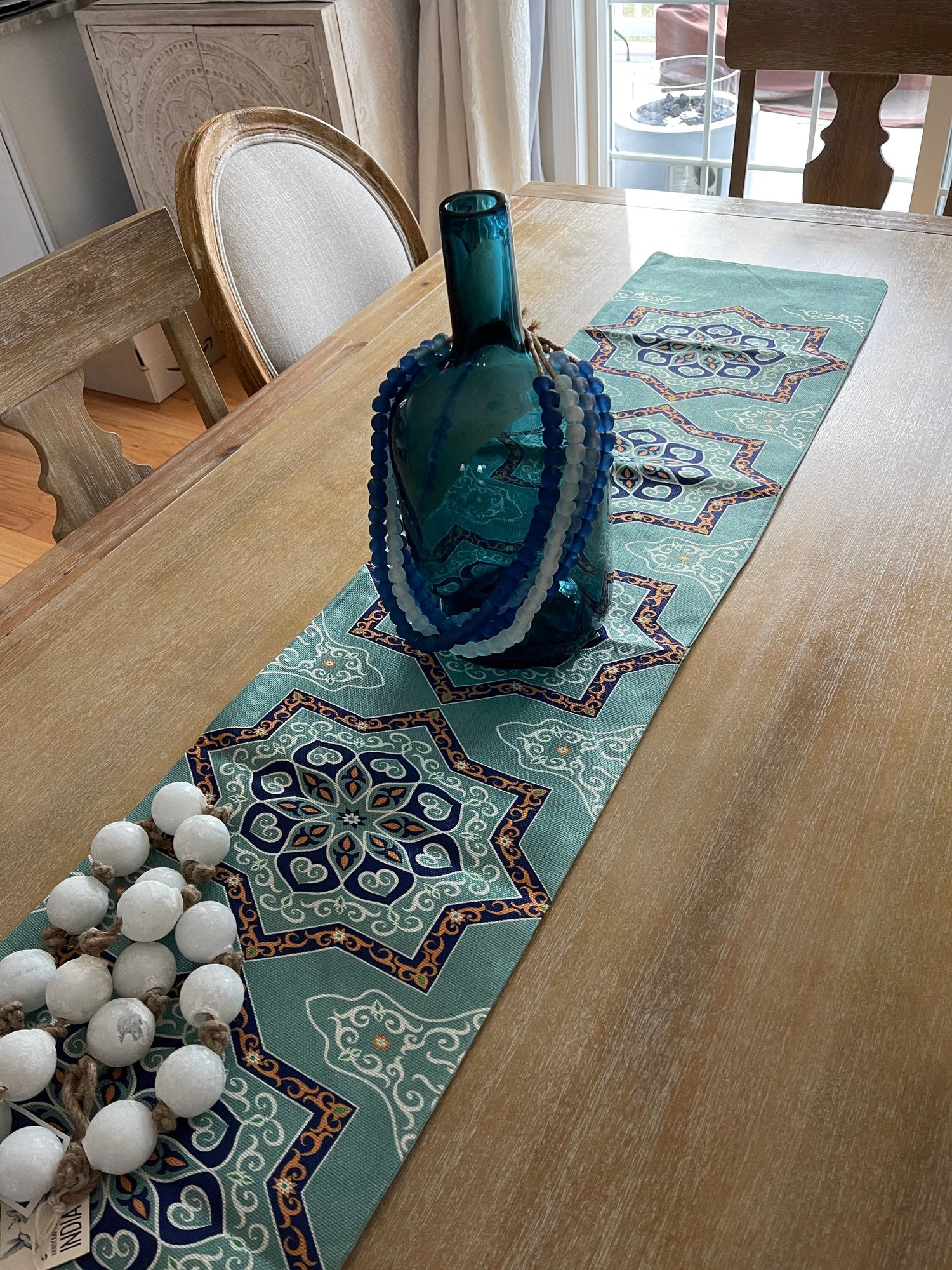 Ramadan table runner, Islamic decor, festive table setting, Ramadan decorations, iftar table decor, suhoor essentials, Ramadan home decor