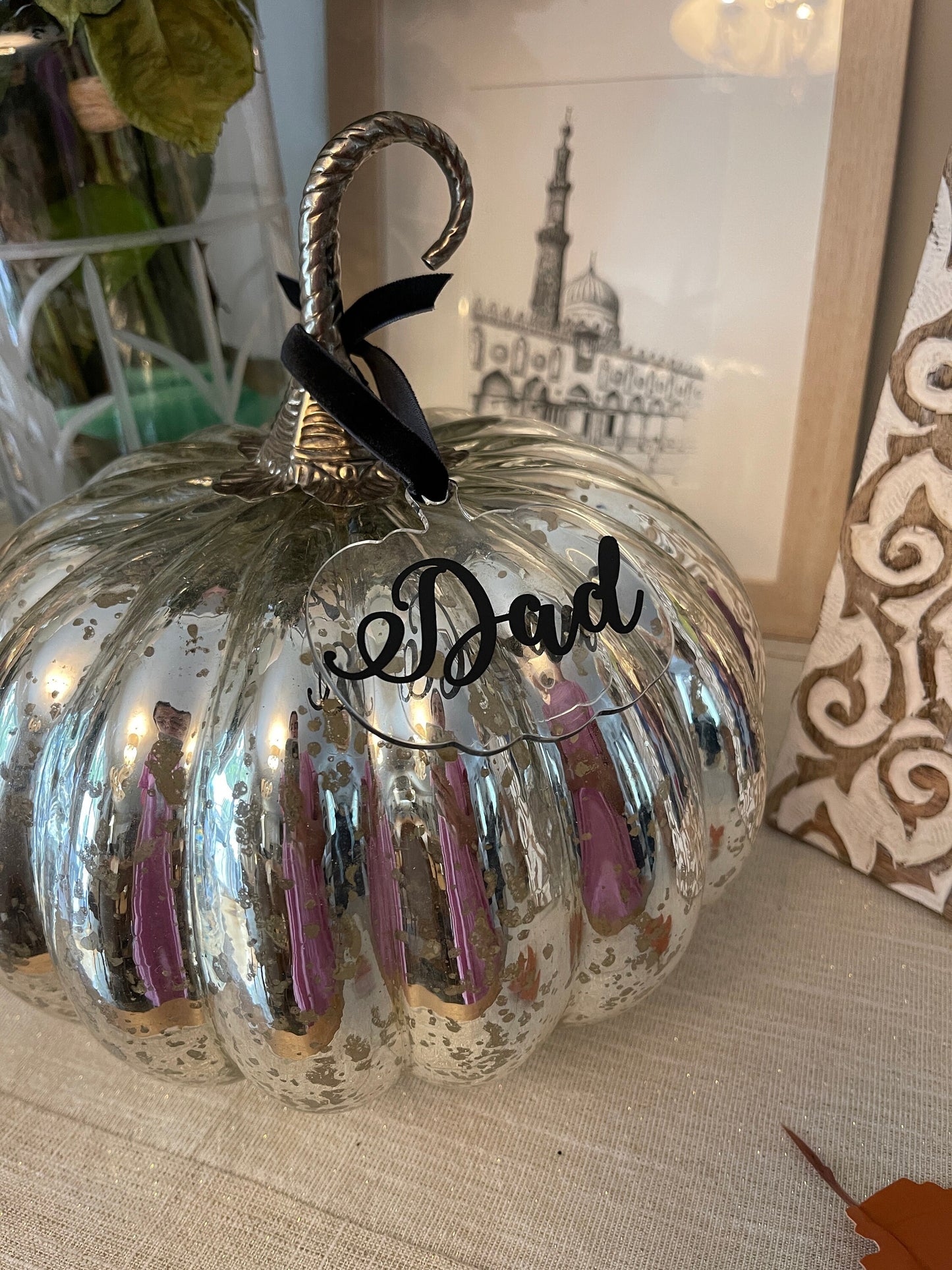 Pumpkin fall decor