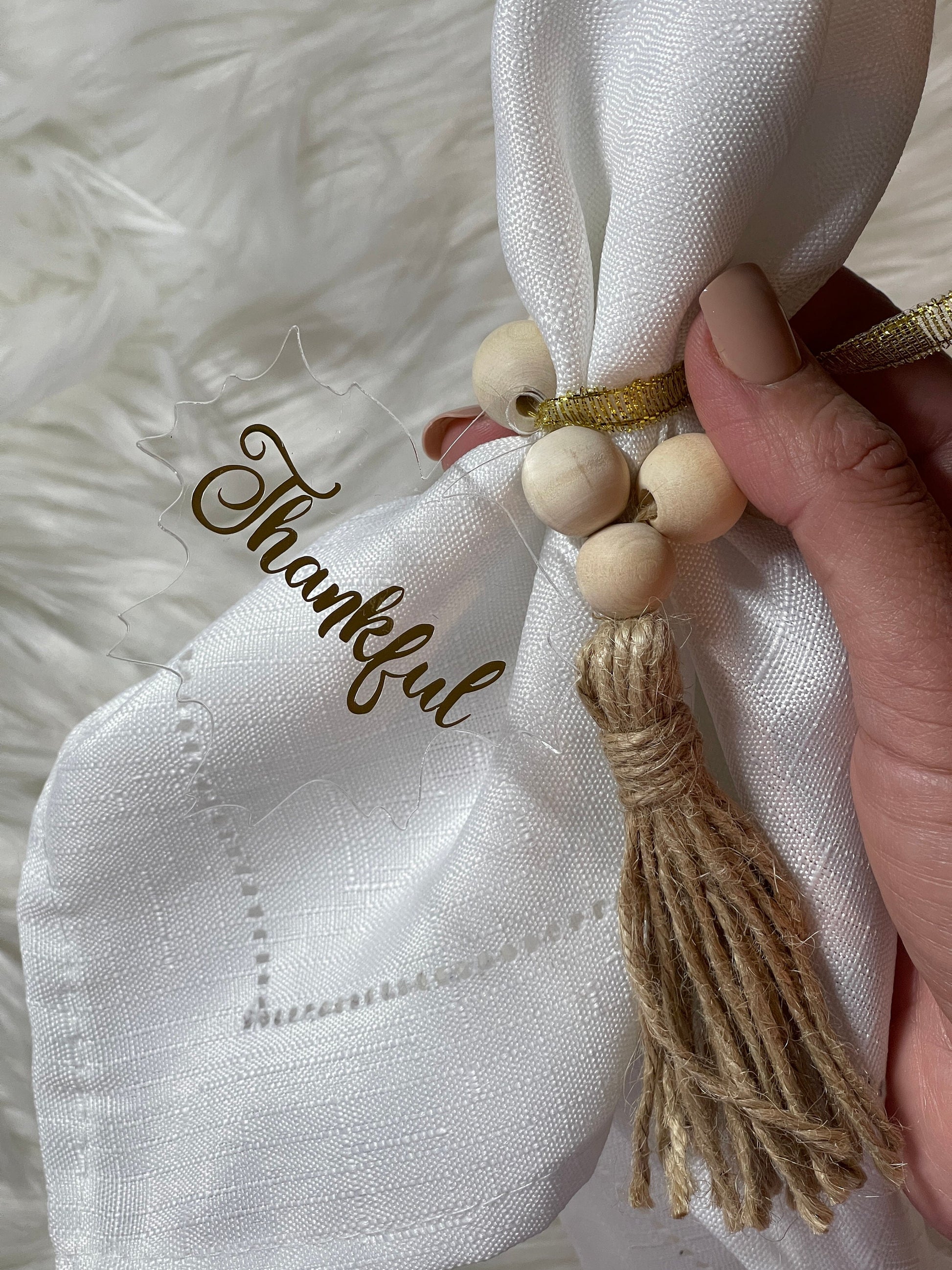 Acrylic Bismillah ornaments, Acrylic name tags for ramadan, ramadan Clear Acrylic Ornaments Leaf Acrylic Tag Acrylic