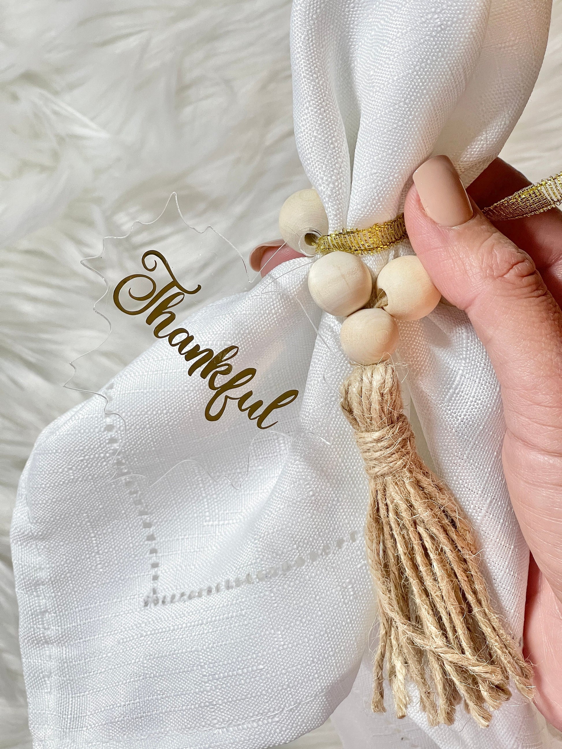 Acrylic Bismillah ornaments, Acrylic name tags for ramadan, ramadan Clear Acrylic Ornaments Leaf Acrylic Tag Acrylic