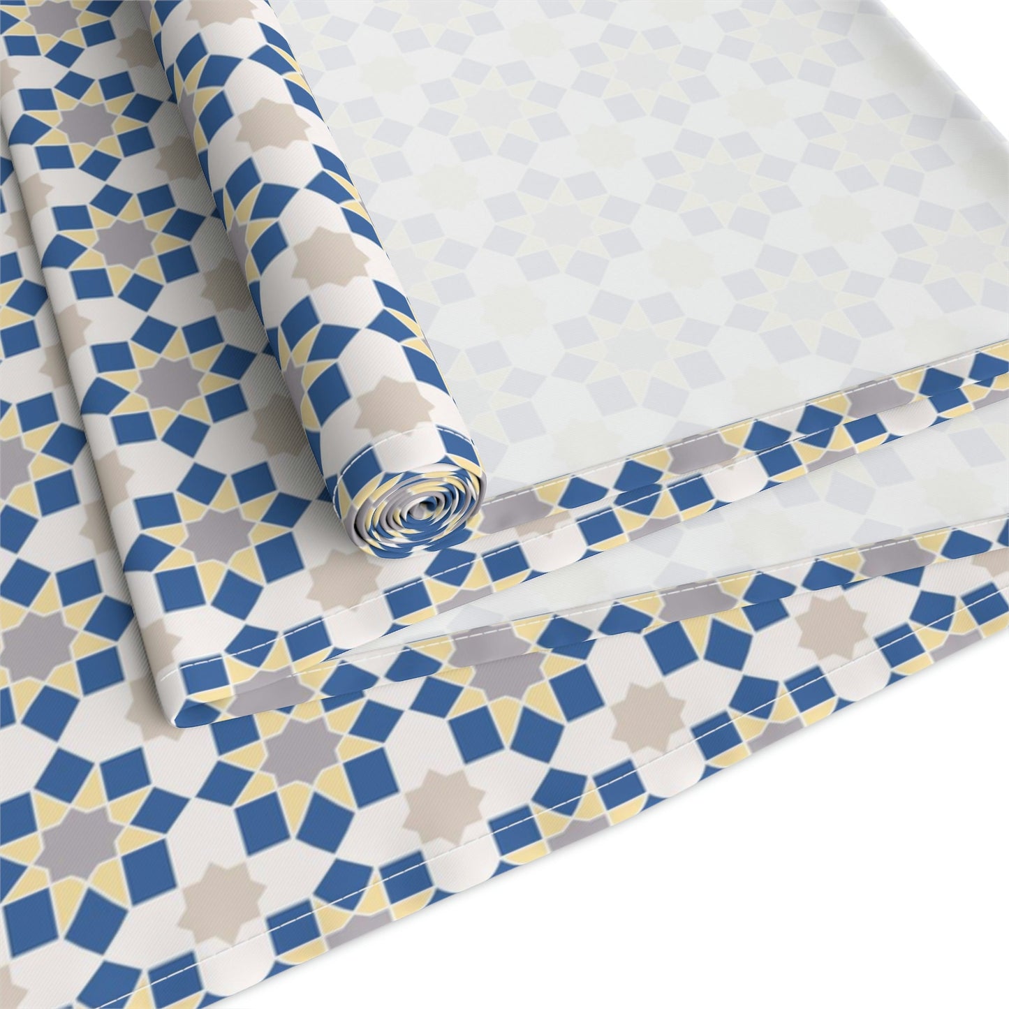 Moroccan design Table Runner, arabic table cover, Ramadan decor, Ramadan Tablecloth