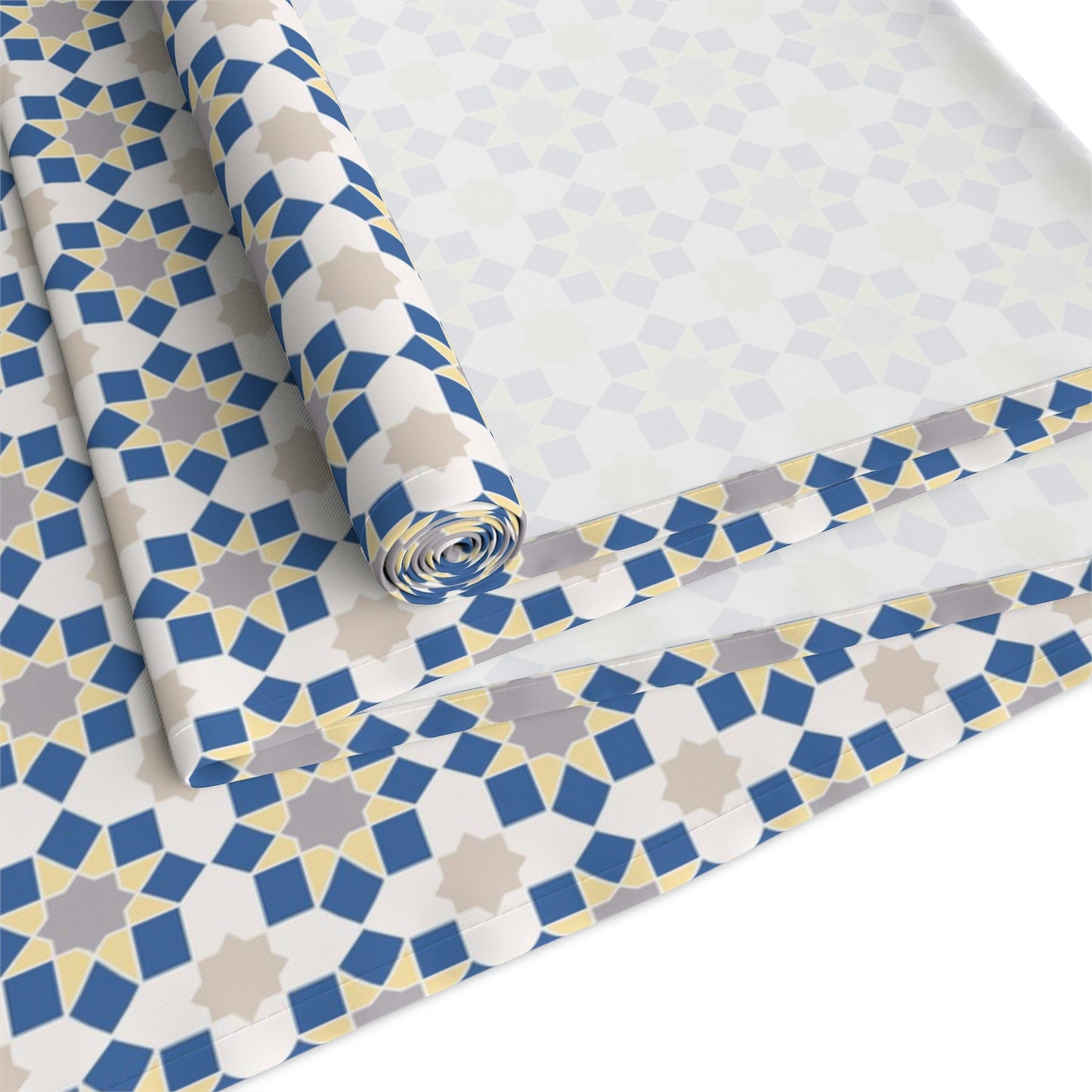Moroccan design Table Runner, arabic table cover, Ramadan decor, Ramadan Tablecloth