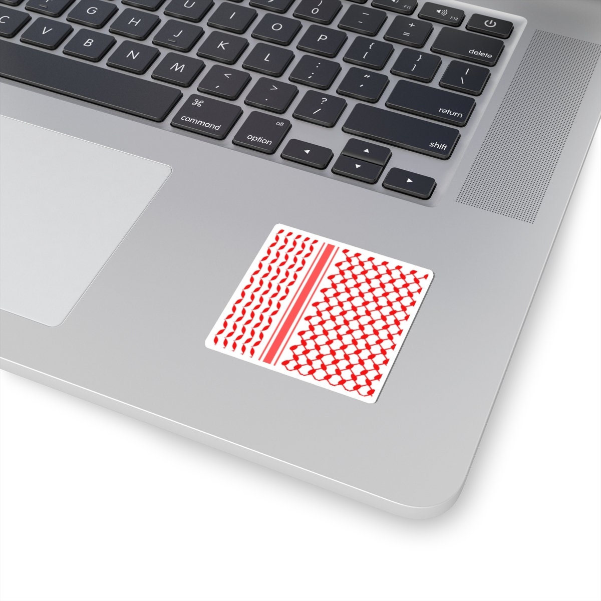 Palestinian Keffiyeh Stickers: Unique Palestine Decals, Cultural & Traditional Art, Perfect for Laptops