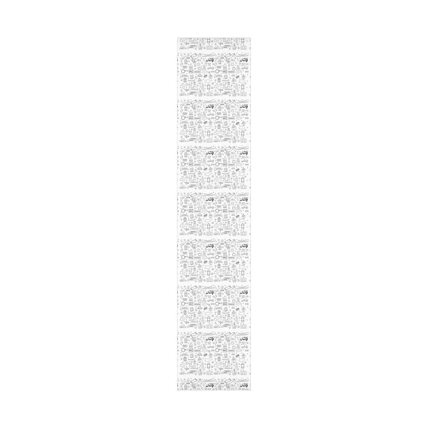 Color your own Ramadan table cover, Giant coloring table runner for kids, coloring poster for Ramadan, Ramadan Decoration Kids Activity