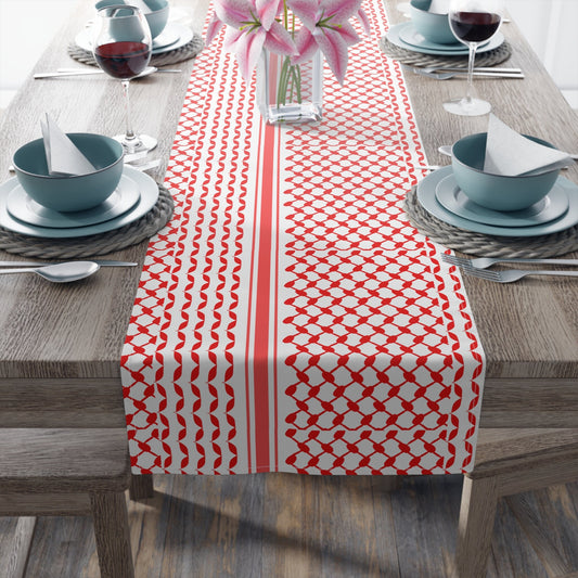 Palestinian tatreez print Table Runner (Cotton, Poly) gifts for home