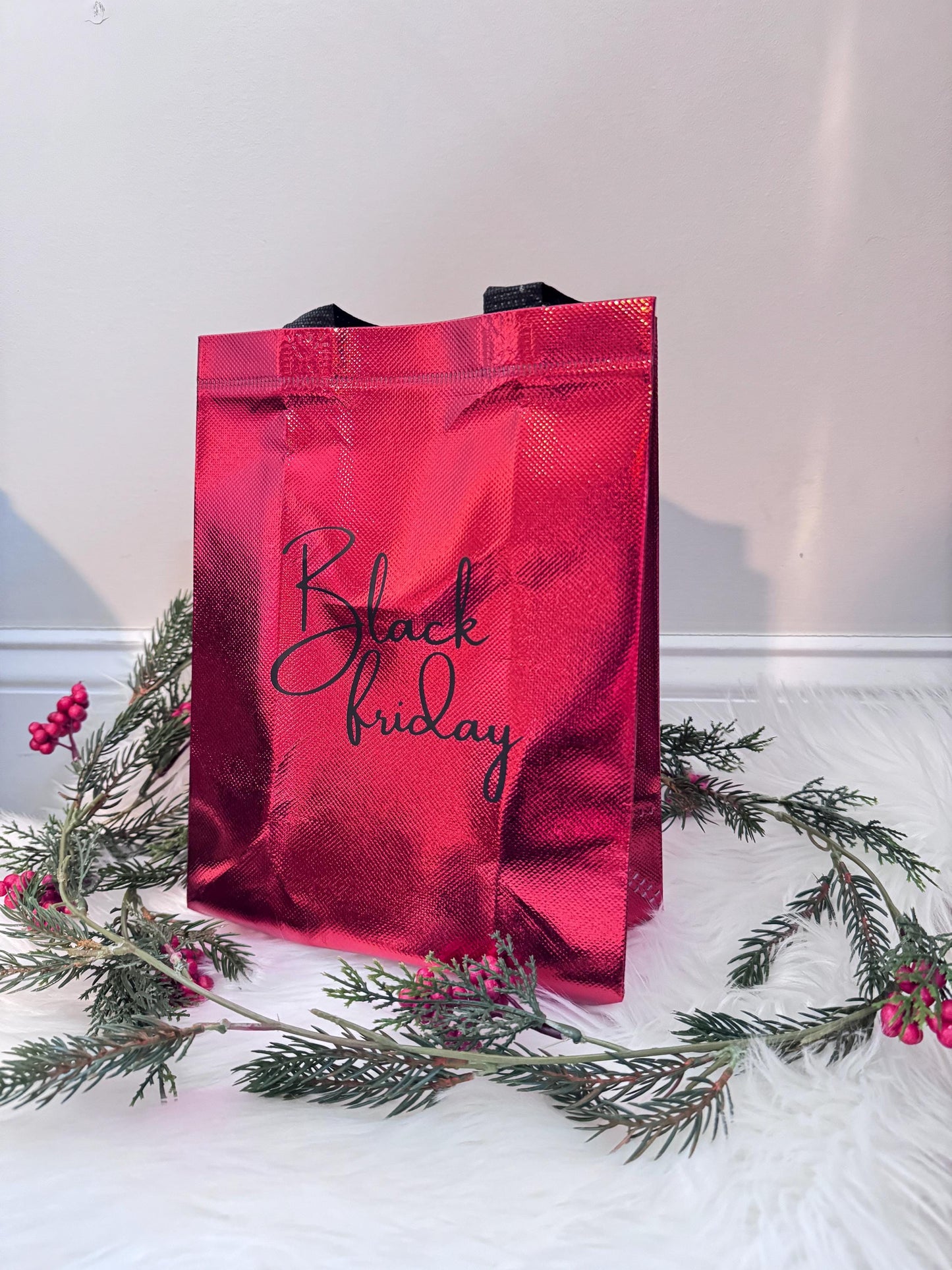 Personalized Christmas Gift Bags, Red Gift Bags, Xmas Gift Bags, Christmas Party Bags, Christmas bags, Custom Christmas Gift, Christmas Eve