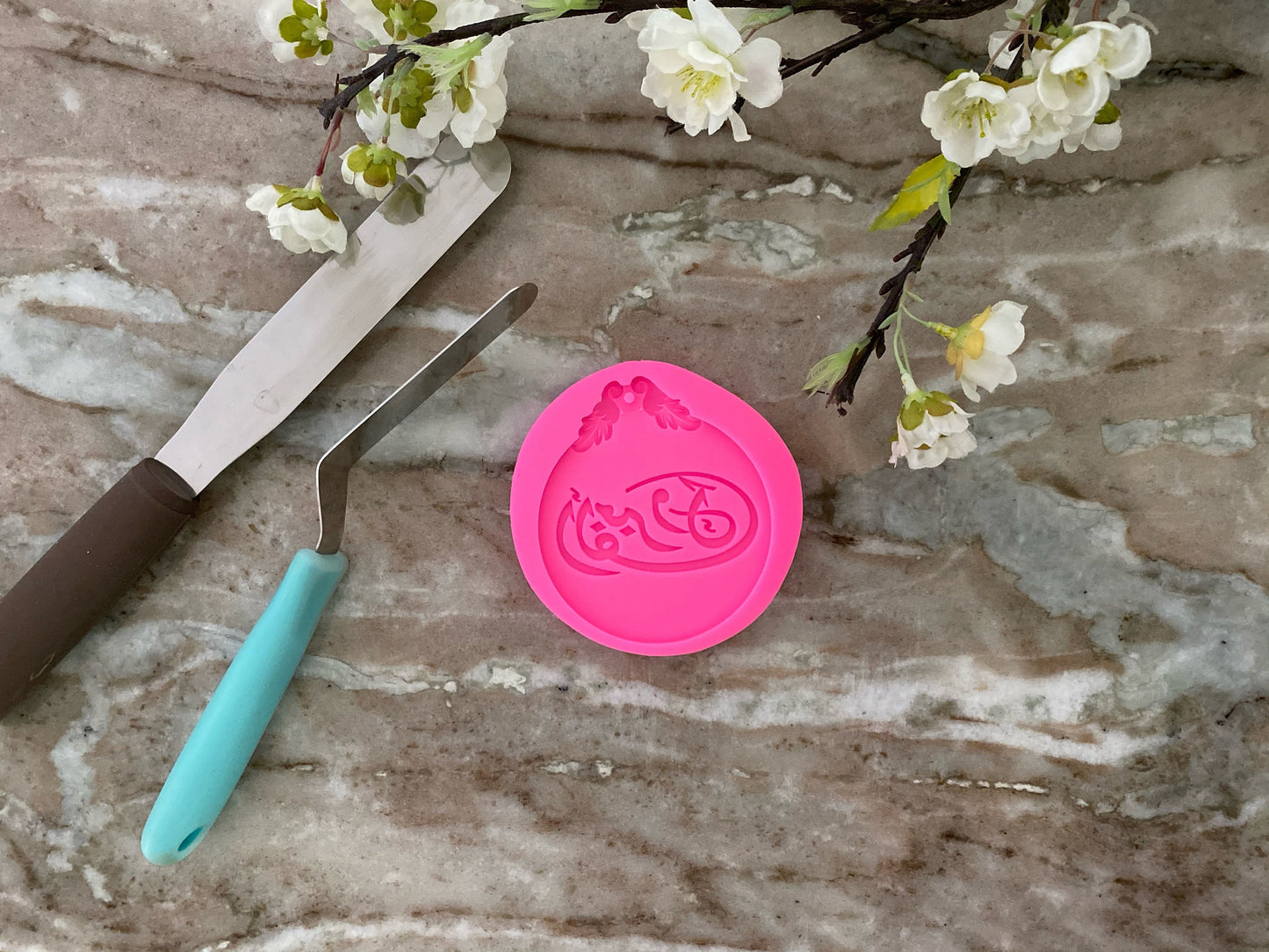 Arabic cake rubber mold Arabic cake decoration arabic fondat mold
