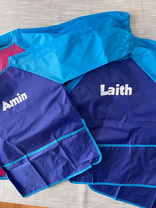 Personalized smocks for kids paint party favors paint party smocks, Personalised kids painting apron